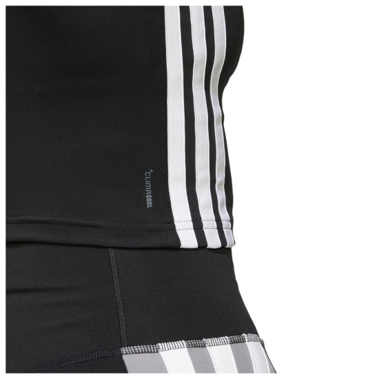 Adidas Γυναικεία αμάνικη μπλούζα Train-Essentials 3-Stripes Cropped Tank Top